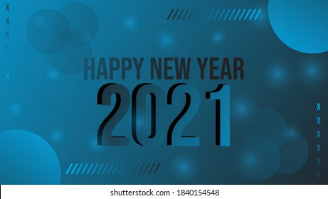 Calendar for the year 2021. Abstract design. new year background