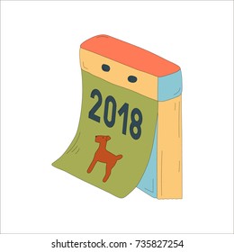 Calendar year dog