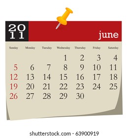 Calendar-june 2011
