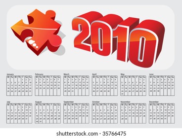Calender 2010