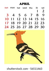Calender 2011, April