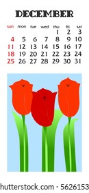 Calender 2011, December