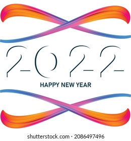 Calender header 2020 Happy New Year  in the colorful abstract color paint brush strokes background  design vector illustration. 