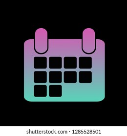 calender icon for date technology