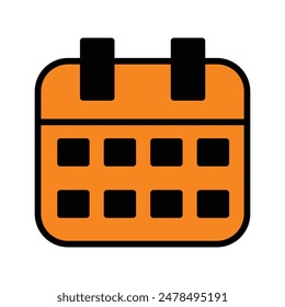 calender icon design logo and icon 