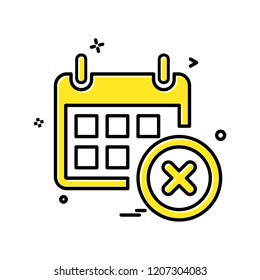 Calender icon design vector 