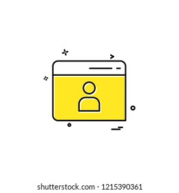 Calender icon design vector 