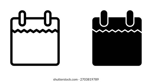 ícone Calendário ilustração vetor modelo de design 