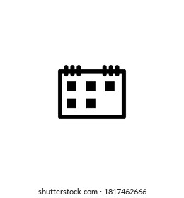 calender icon on white background