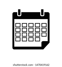 Calender Icon Vector Design Symbol Illustration