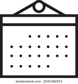 Calender icon vector eps file 