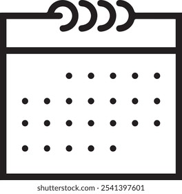 Calender icon vector eps file 
