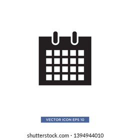 Calender icon vector illustration template