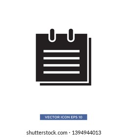 Calender icon vector illustration template
