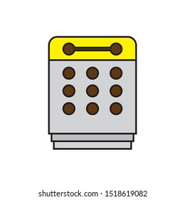 Calender icon vector illustration template