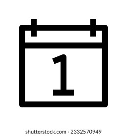 icono de calendario para tu sitio web, móvil, presentación y diseño de logotipo.