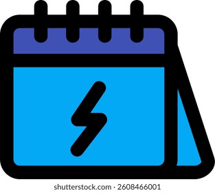 Calender Line vector Icon Design