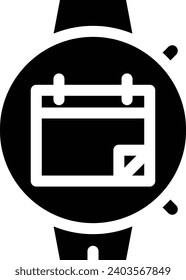 Calender single vector line icon 