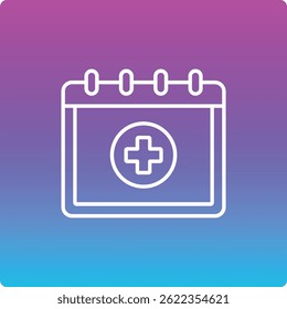 Kalendervektorsymbol. Kann für Druck-, Mobil- und Web-Anwendungen verwendet werden.