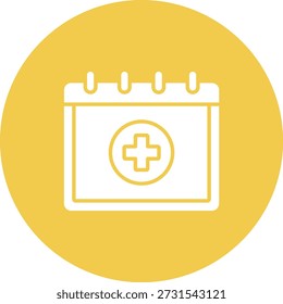 Icono de Vector de calendario. Se puede utilizar para aplicaciones de impresión, móviles y de Web.