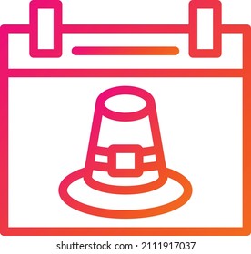 Ilustración de diseño de icono del vector de calénder
