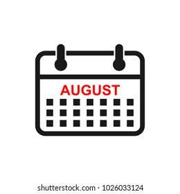 Calender vector icon. Calender symbol icon