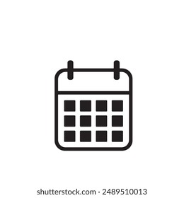 Diseño de Arte vectorial de iconos de calendario 