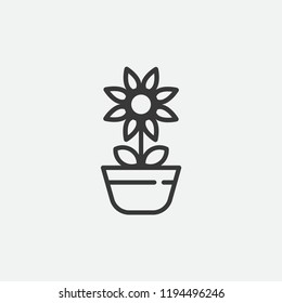 Calendula Modern Simple Vector Icon