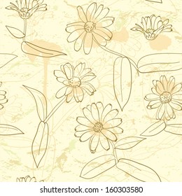 Calendula Pattern.