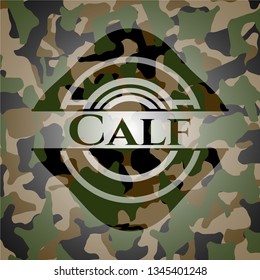 Calf camouflage emblem
