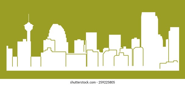 Calgary, Canada (city skyline)