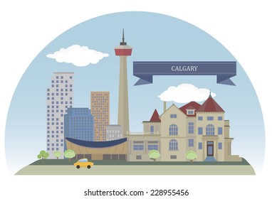 Calgary. City in the province of Alberta, Canada