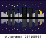 Calgary skyline at night
