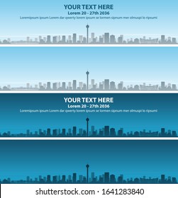 Calgary Skyline Profile Event Banner