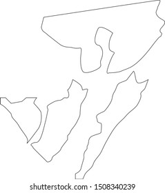 calhoun county map in state of texas