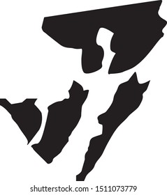 calhoun county map in state of texas