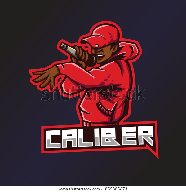 Caliber Esports Logo Hip Hop Logo Stock Vector Royalty Free