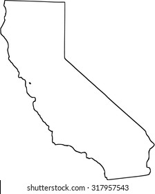 California State Outline Images Stock Photos Vectors Shutterstock