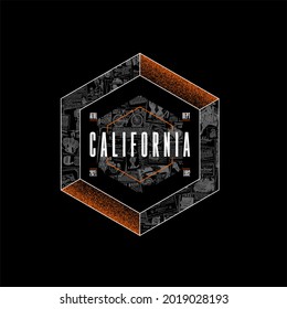 california athl dept simple vintage fashion