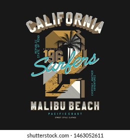 california beach  summer time graphic typography street style