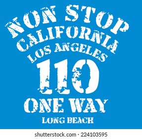 california city vector art