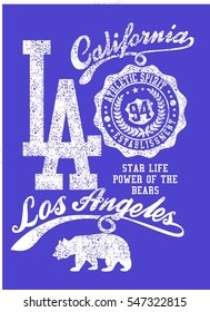 California College style  graphic design vector art