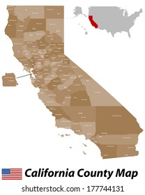 California County Map