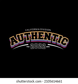california division authentic 2022 simple vintage