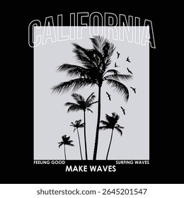 California Feeling Good Surfing Waves Make Waves