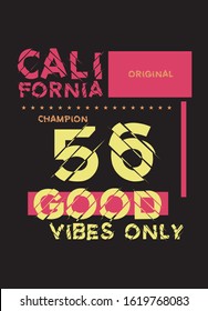california god vibes only,t-shirt design fashion vector