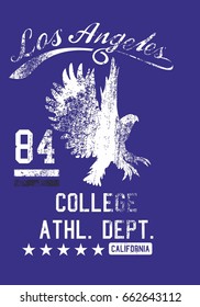 California graphic design vector art