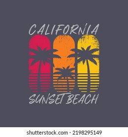 California illustration typography. perfect for designing t-shirts, shirts, hoodies, poster, print