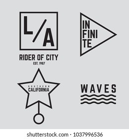 California, infinite, star, wawes rider of city