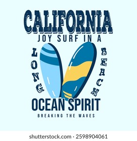 California joy surf in a long beach ocean spirit
